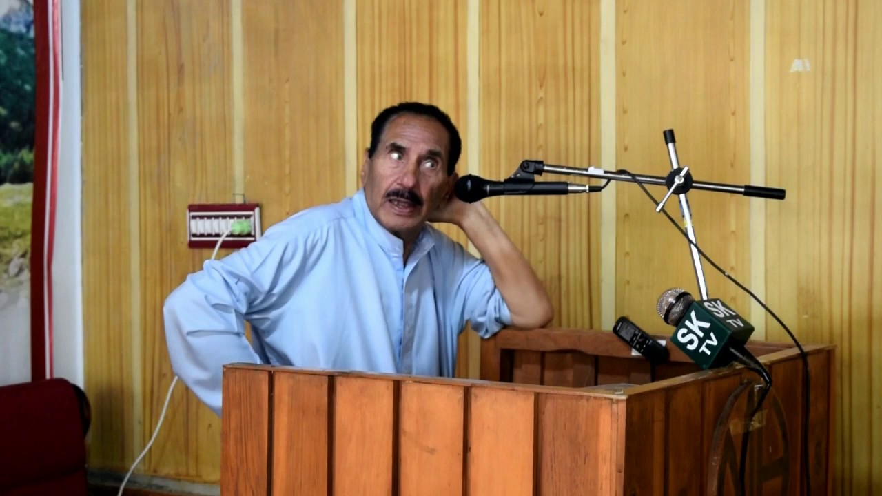 Pervez Shaheen, 6th KPK Language Conference Swat, 15 May 2016