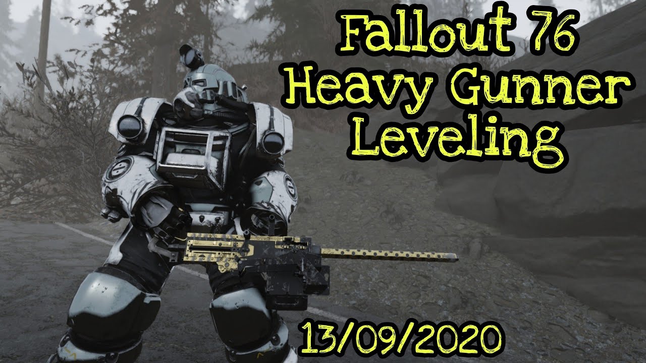 Fallout 76 | Working On My Heavy Gunner/Farming