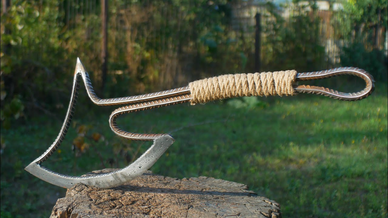 AWESOME DIY IDEA - REBAR AXE