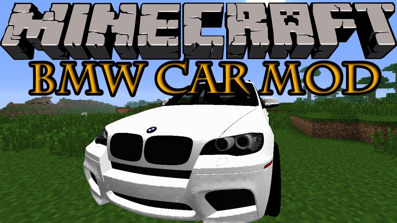 Minecraft Mods - BMW CAR MOD! RIDE WITH STYLE! [1.7.2]