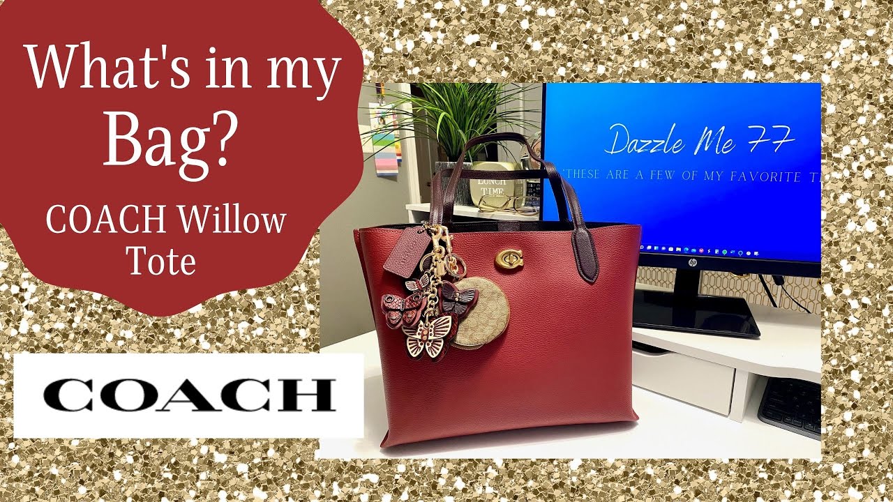 What’s in my Bag? COACH Willow Tote