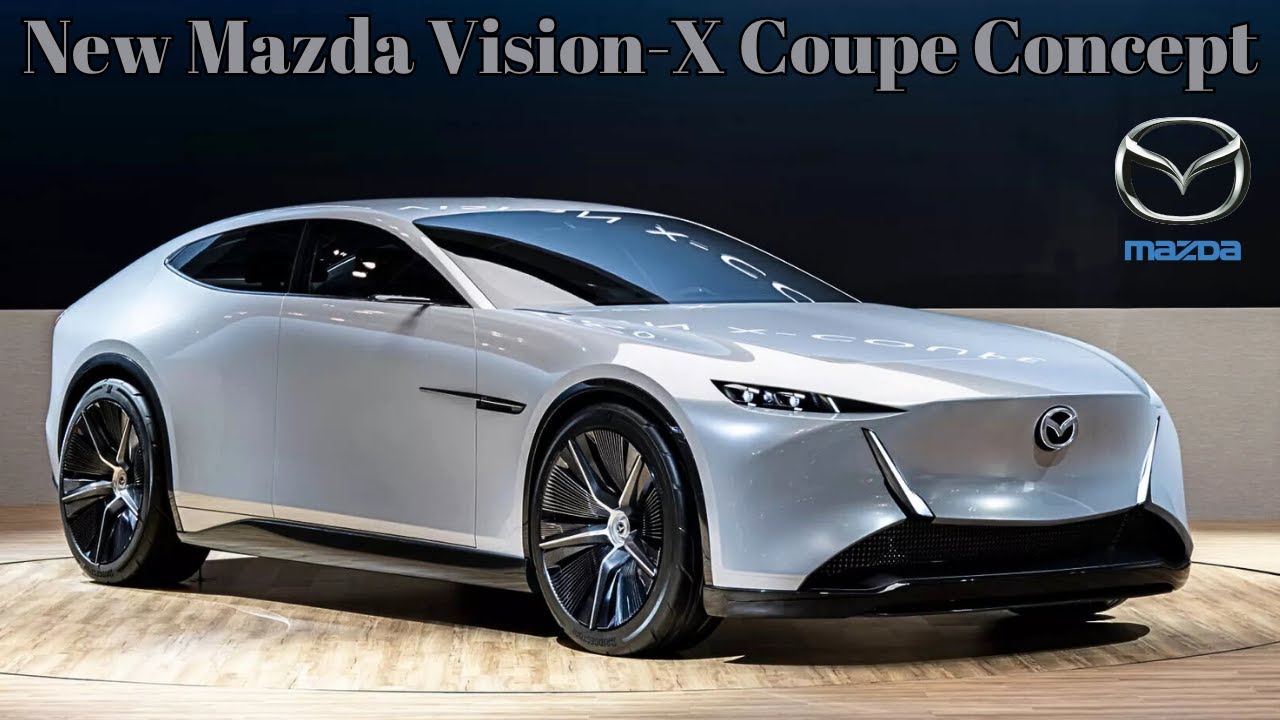 Mazda представила концепт Vision-X Coupe. Он оснащен подключаемым гибридным силовым агрегатом мощ...
