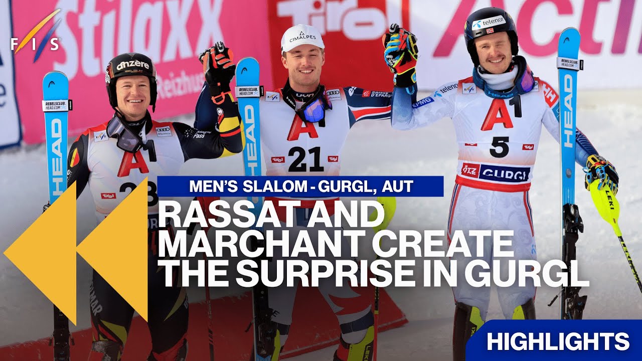 Full on emotion in Gurgl with Rassat and Marchant | Highlights | FIS Alpine