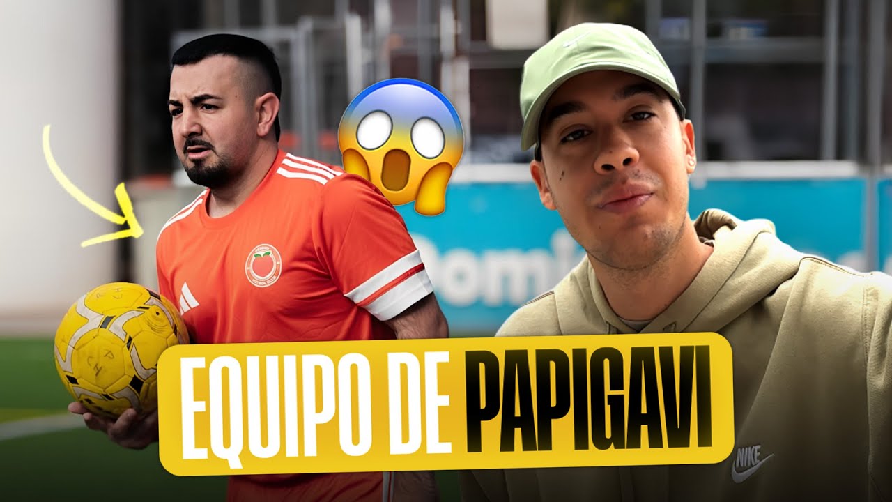 &iexcl;AS&Iacute; JUEGA EL EQUIPO DE PAPI GAVI! / LA CHIMENEA VS PERREO FC