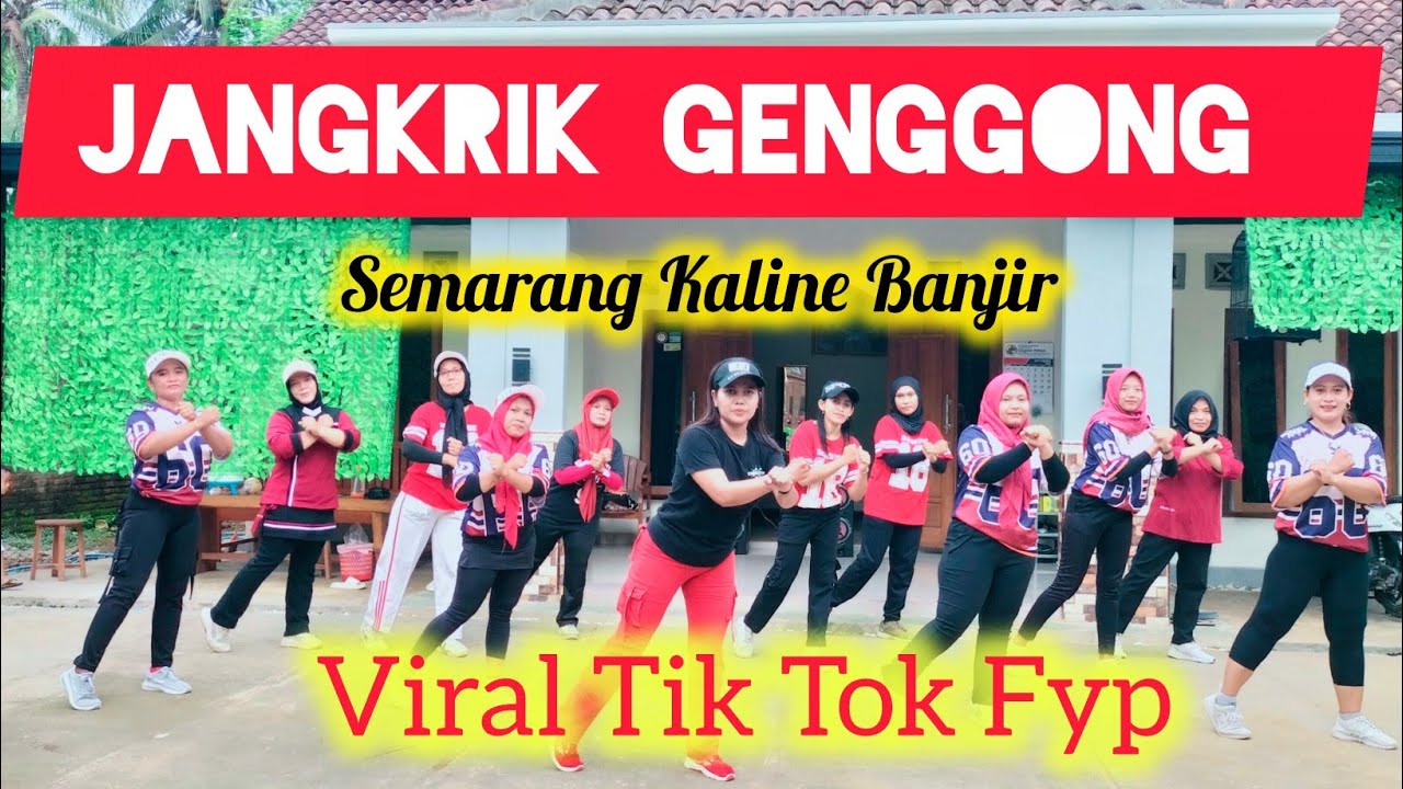 JANGKRIK GENGGONG//VIRAL TIK TOK FYP //SENAM KREASI TERBARU //FINA KREASI
