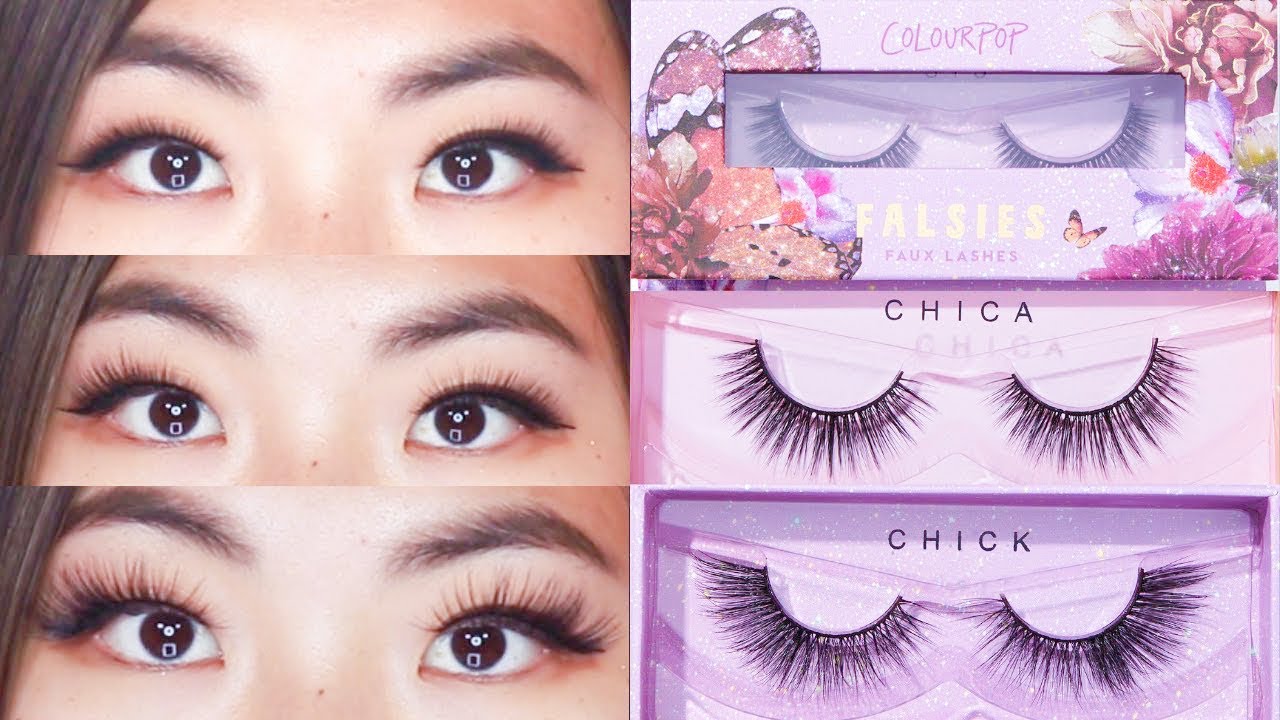 COLOURPOP LASHES TRY ON PT. 3 | Sis, Chica & Chick
