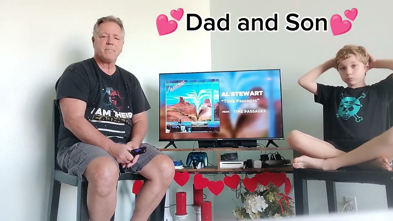 Time Passages, Al Stewart with Dad and Son on Oldschoolnewschoolmusicreactions 