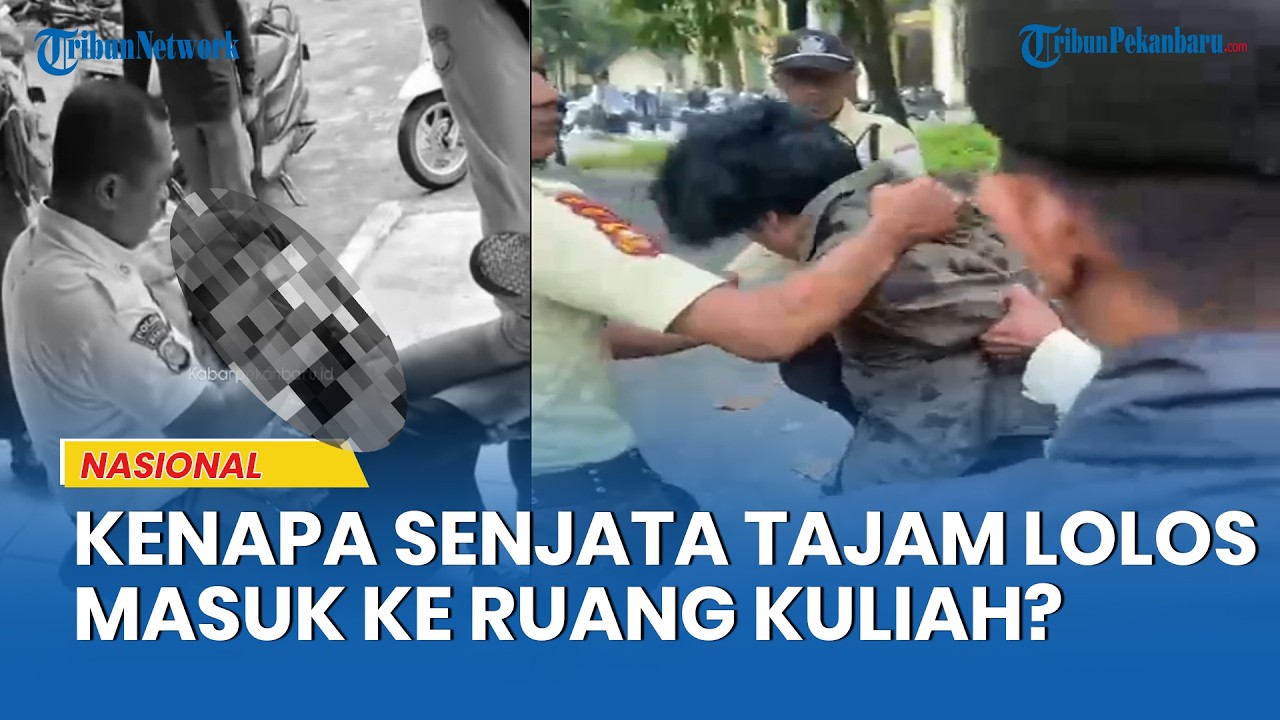Mahasiswi UIN Suska Riau Ambruk Dihantam Sajam Saat Ujian, Pengawasan Terhadap Sajam Dipertanyakan?