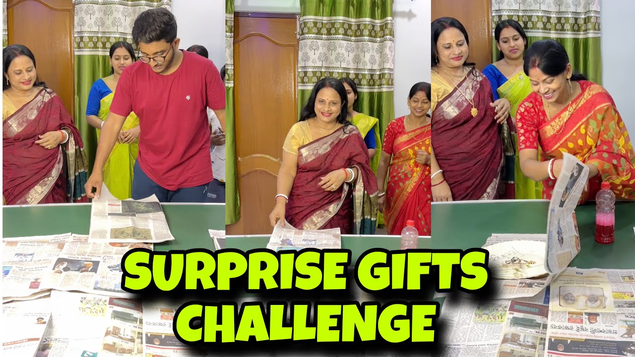 Flip The Bottle and Win Surprise Gifts | New Family Challenge Video | S Paul Family Challenges 