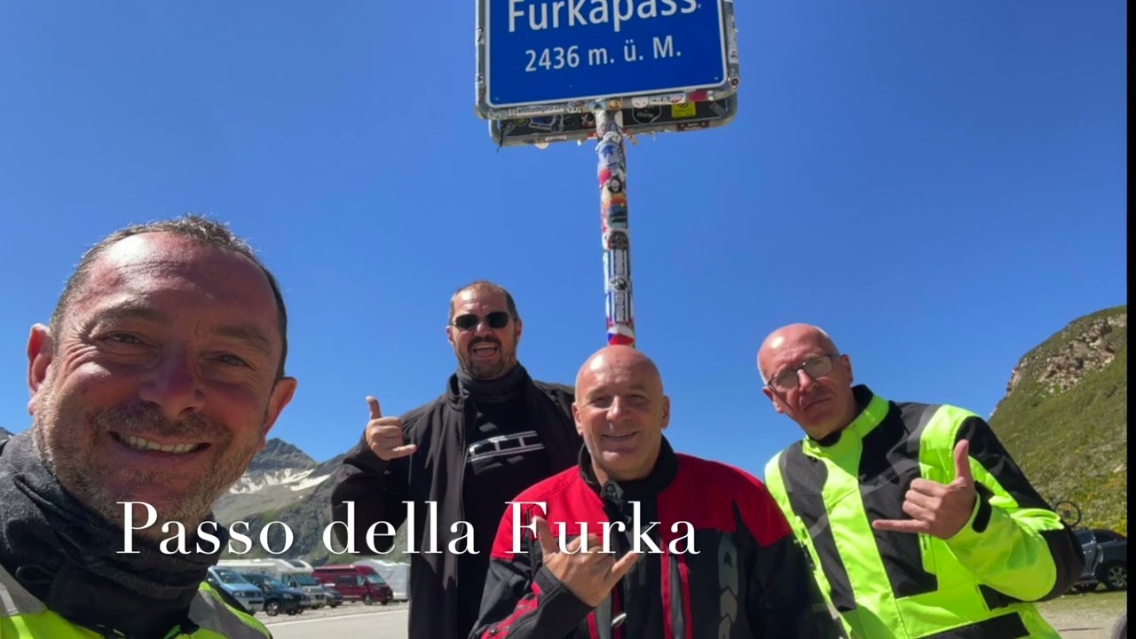 Passo della Furka (Furkapass), Hotel Belvedere, Ghiacchio del Rodano e Passo della Novena #moto