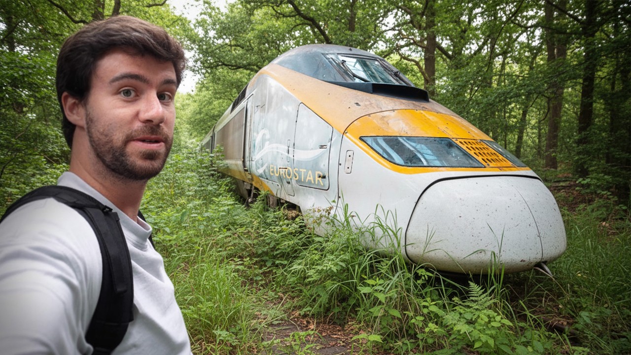 On trouve un EUROSTAR abandonné ! ( Urbex )