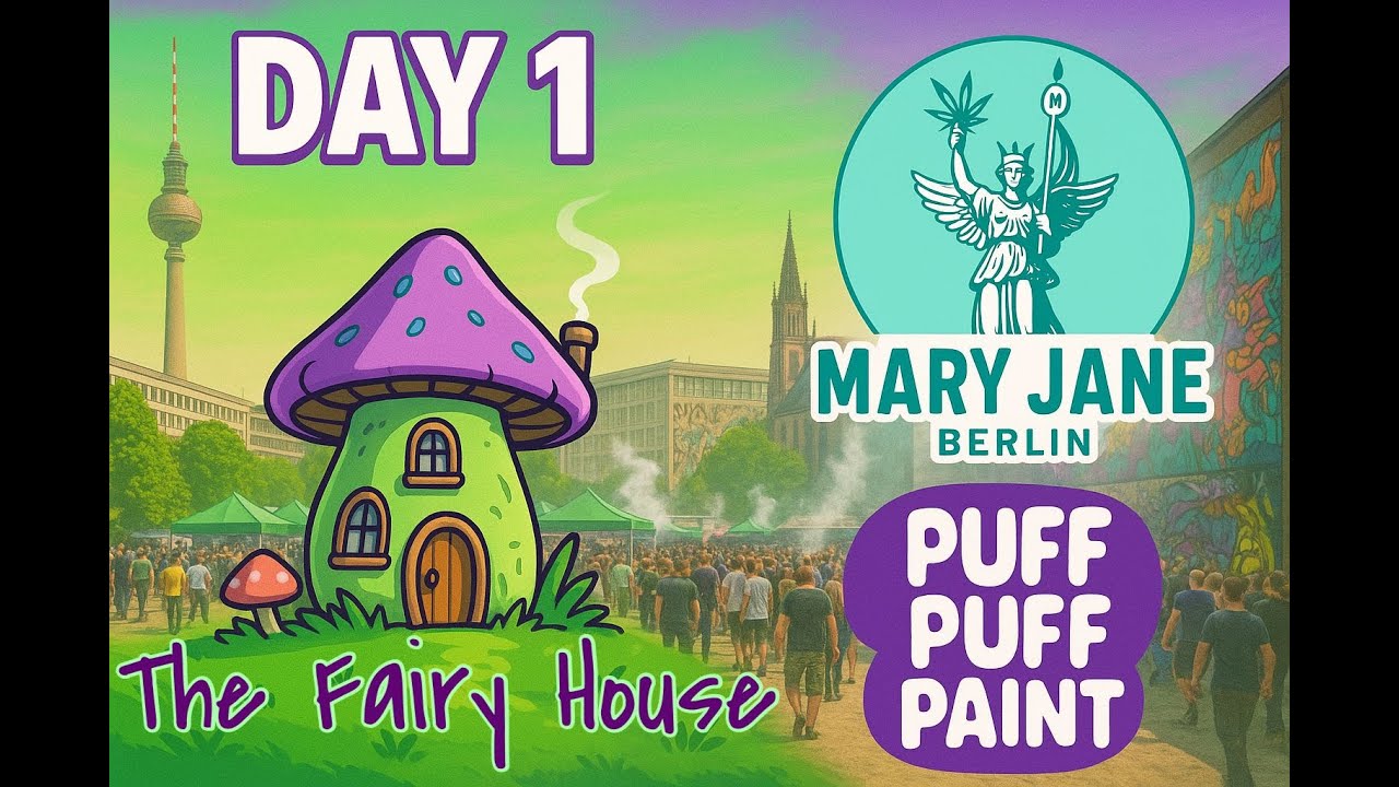 The Fairy House at Mary Jane Berlin 2025 | Puff Puff Paint Day 1