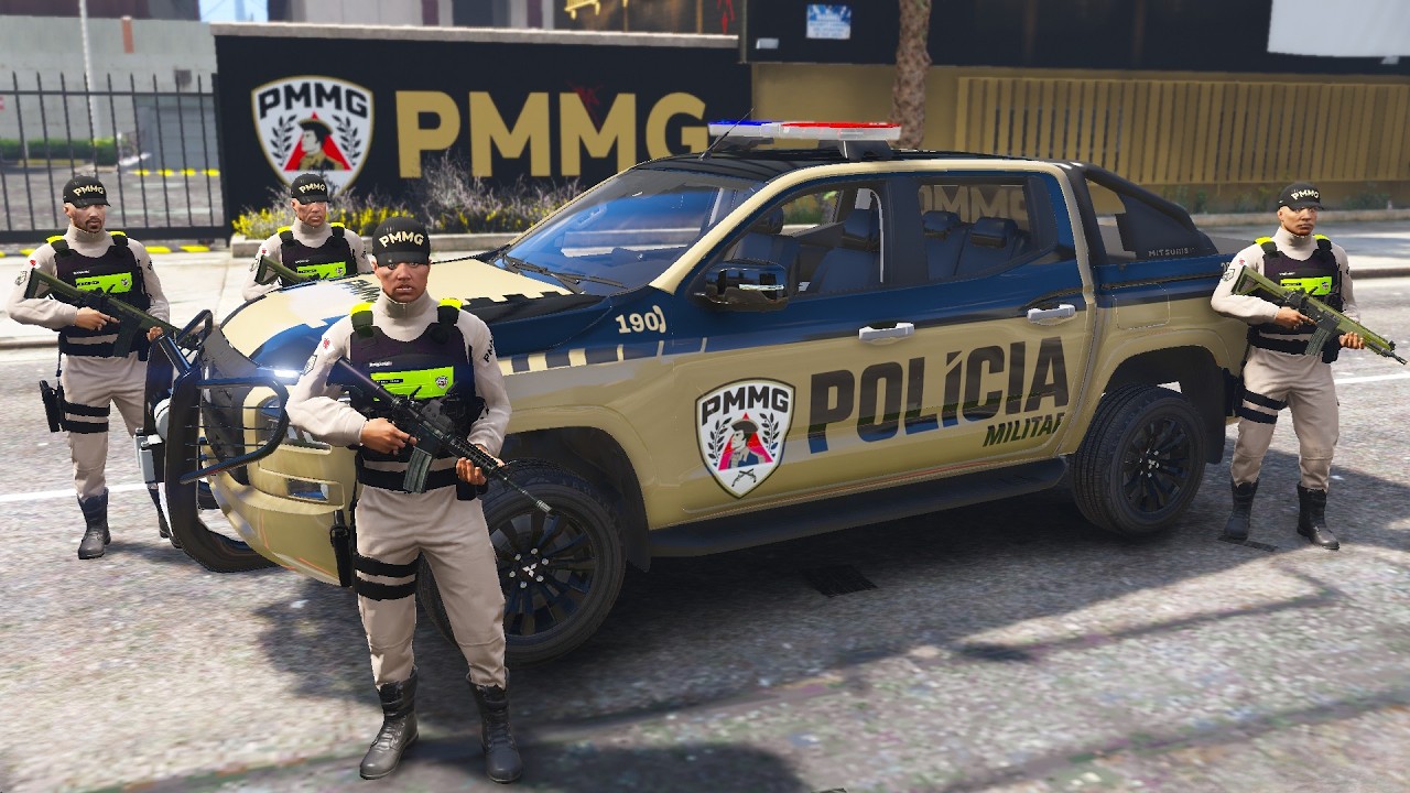 Fim da Fuga! Perseguição Tensa com Foragido Armado em Minas Gerais! | GTA 5 POLICIAL