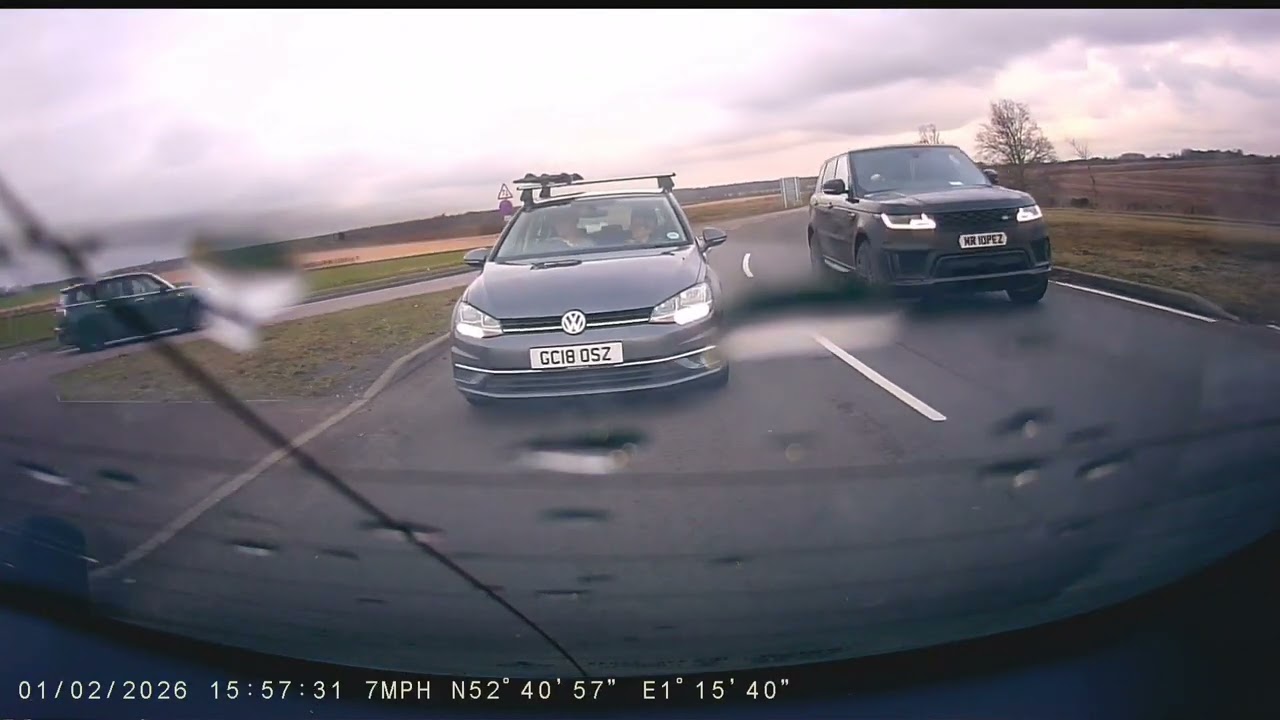 Reckless Range Rover Driver 