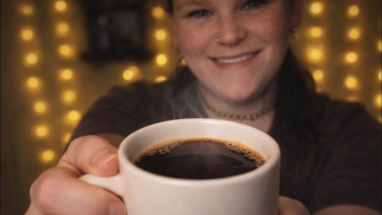 ASMR Уютная ролевая игра в кофейне ☕ Личное внимание, тихий тон, расслабляющая атмосфера