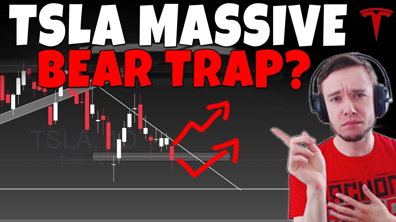 Акции TSLA &mdash; намечается масштабная медвежья ловушка для TSLA?