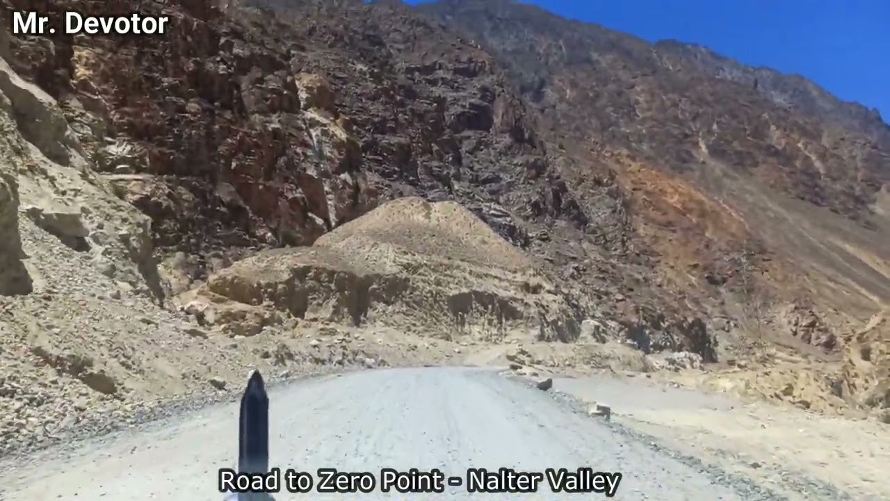 Road to Zero Point Naltar Valley - Road to Naltar Valley - Nalter Valley - Zero Point Road