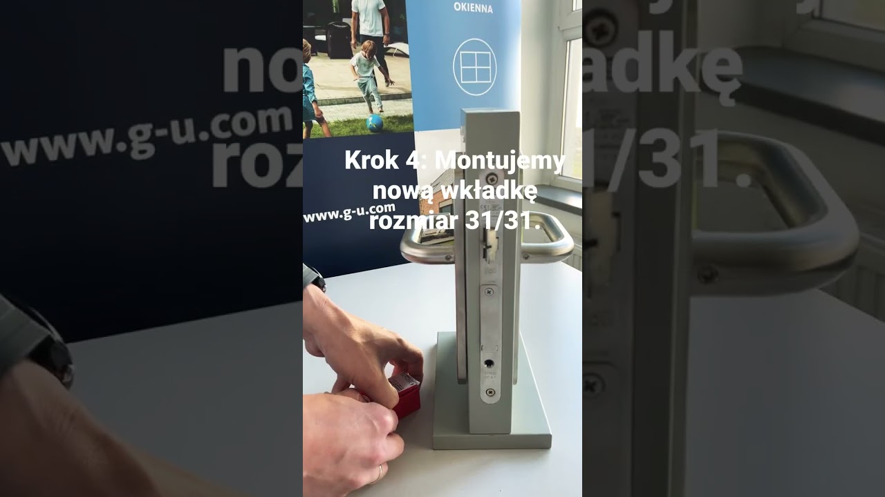 Jak wymienić wkładkę w drzwiach?