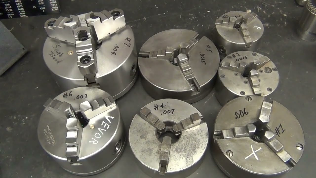 ТЕСТИРОВАНИЕ ТОЧНОСТИ 3-кулачковых патронов #1072 tubalcain buck gator atlas lathe
