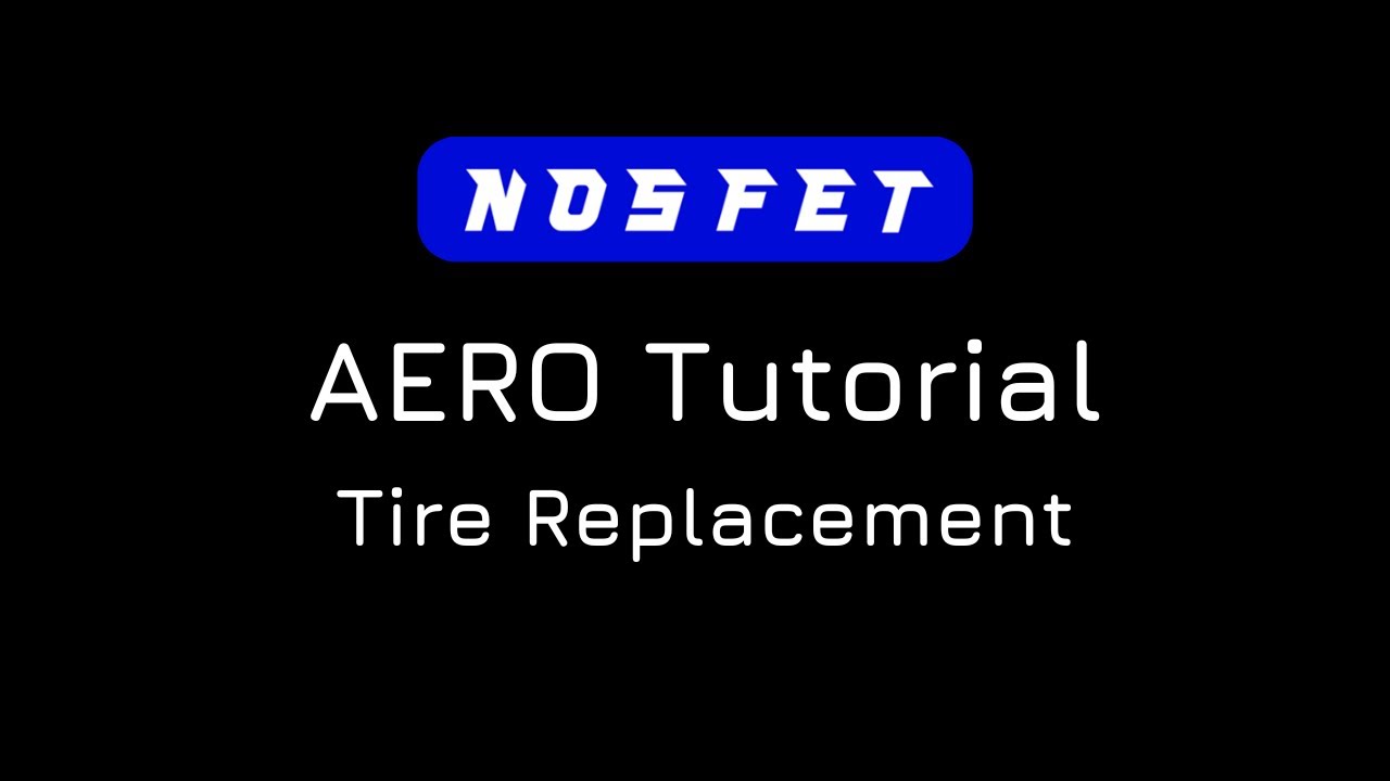 NOSFET AERO Tire Repair Replacement