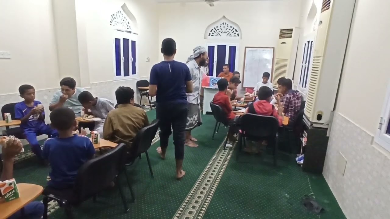 نشاط ثقافي بين حلقتي أبي بن كعب بمسجد الغفران وحلقة الزبير بن العوام بمسجد الرحمة 🌷