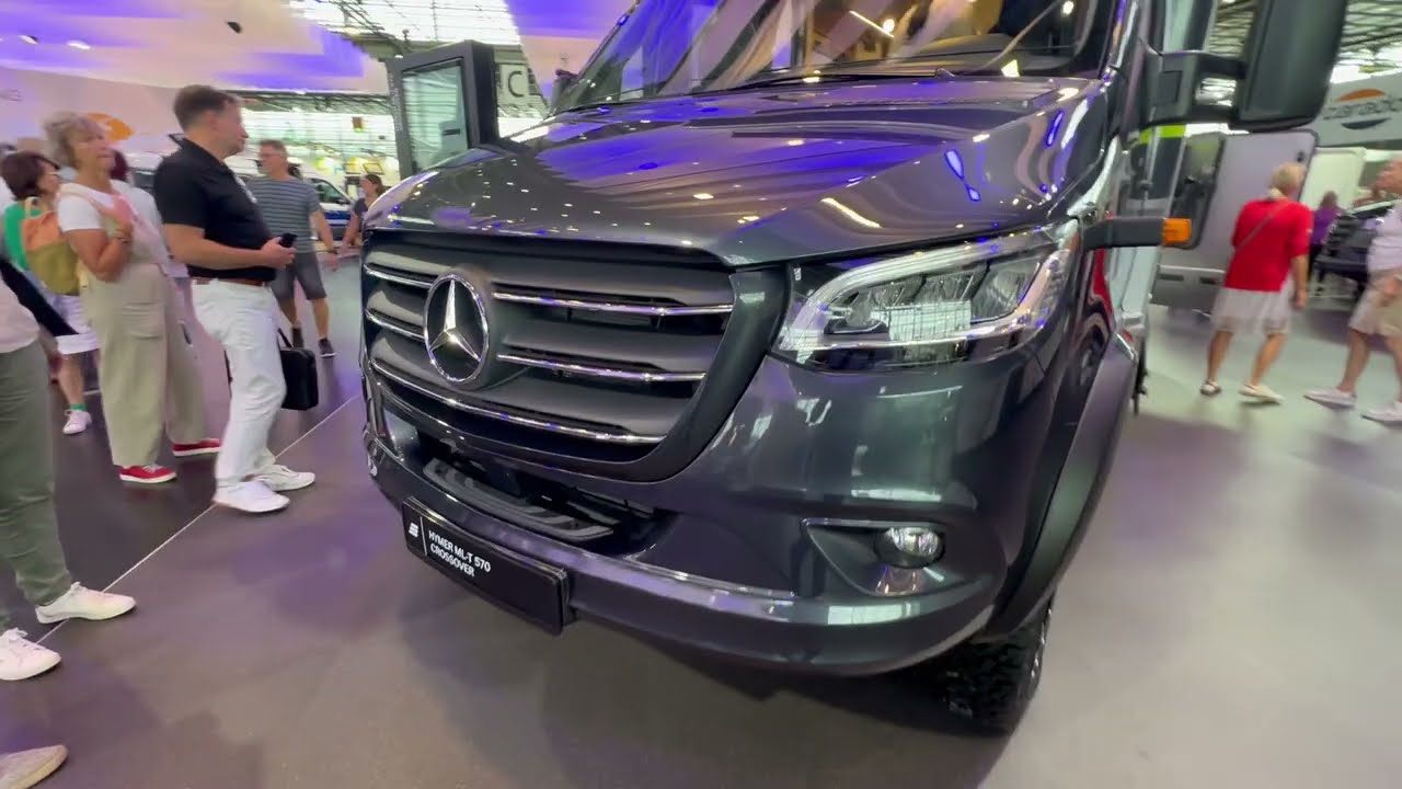 Hymer ML-T 570 | Lightweight Semi-Integrated Motorhome from Caravan Salon 2024