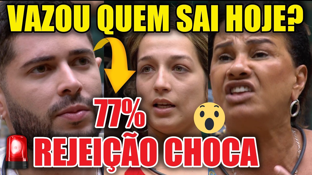 🔴ENQUETE PAREDÃO BBB26 QUEM SAI HOJE: MARCELO, SAMIRA OU SOLANGE? RESULTADO ATUALIZADO BOMBÁSTICO