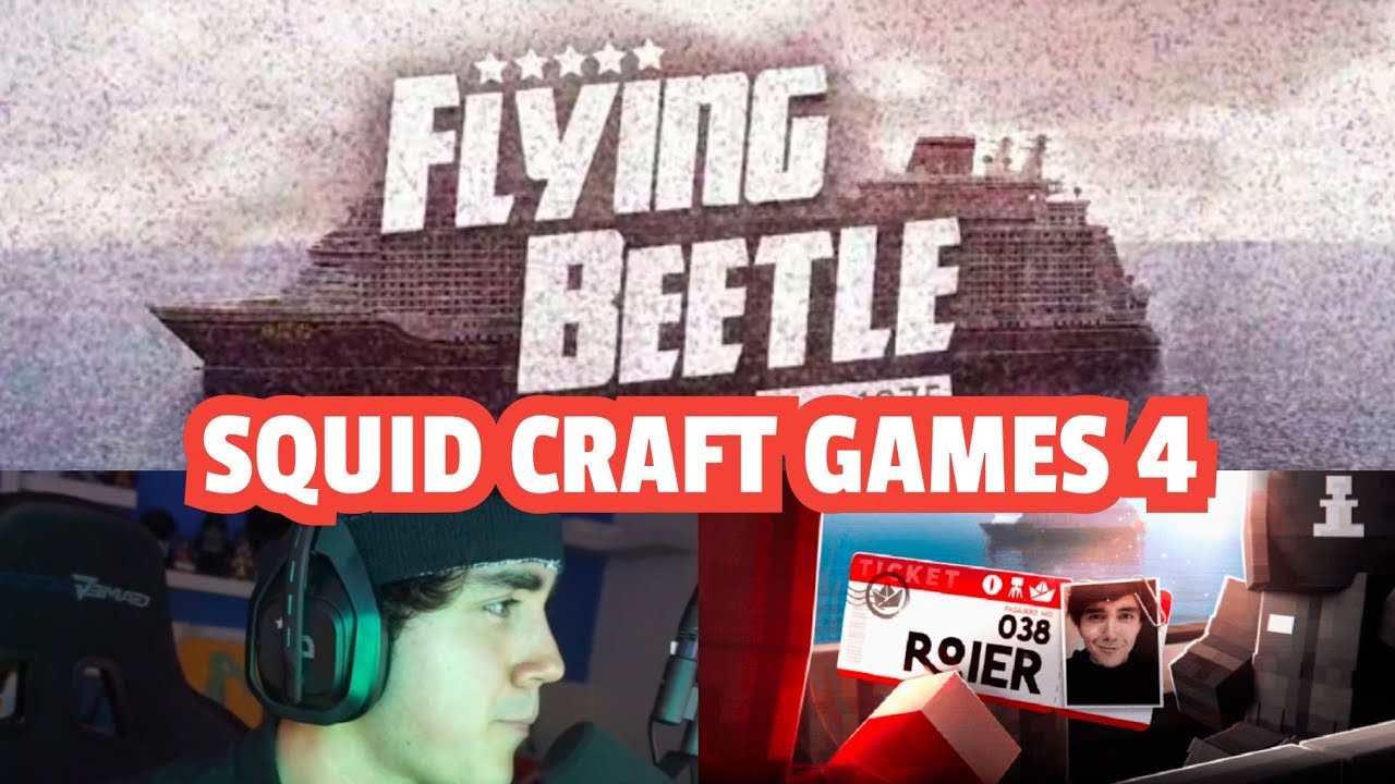 ROIER REACCIONA a TRAILER de los SQUID CRAFT GAMES 4 - TEMPORADA FINAL