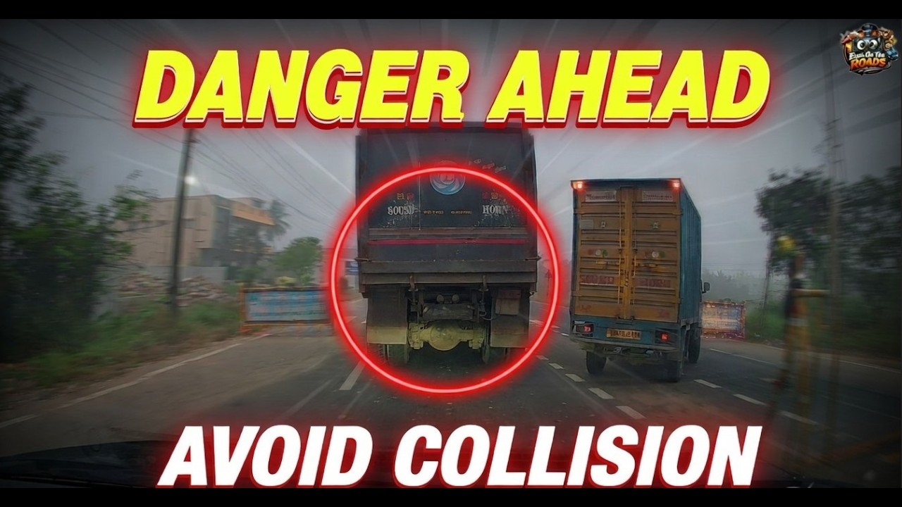 🚨 Navigating the Gaps in State Highway: Crazy maneuvers & Close Call!💥Part 3