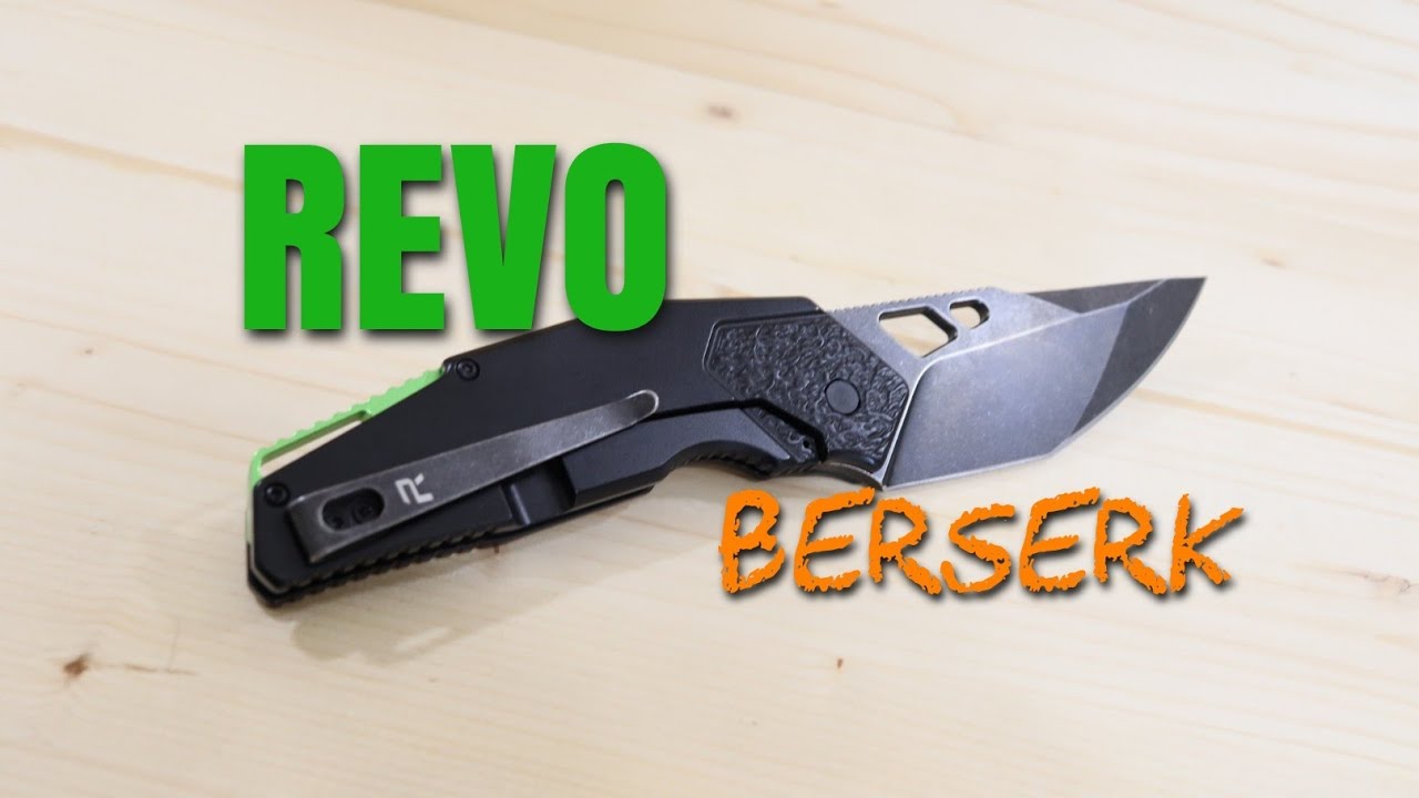 REVO BERSERK Pocket Knife Review (Knathan's Knives)