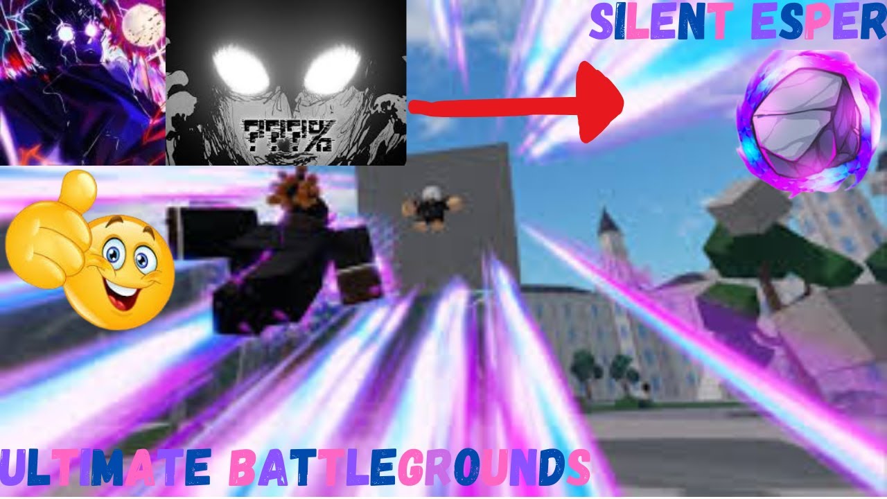 Playing the New Silent Esper Moveset In Roblox - Ultimate BattleGrounds