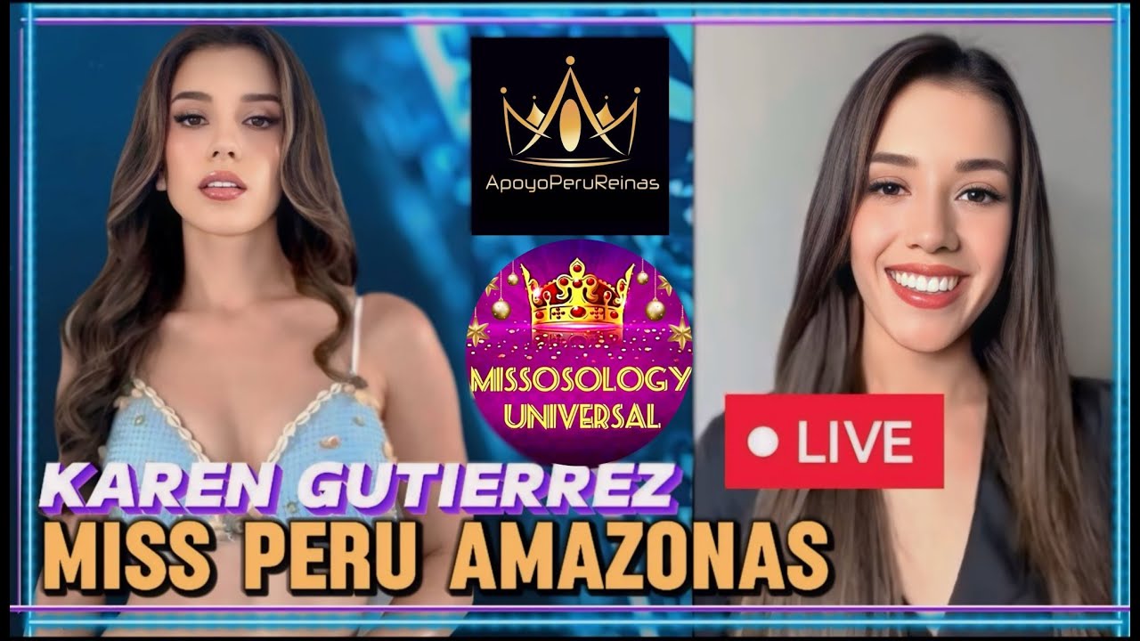 ENTREVISTA a Miss Perú Amazonas Karen Gutierrez