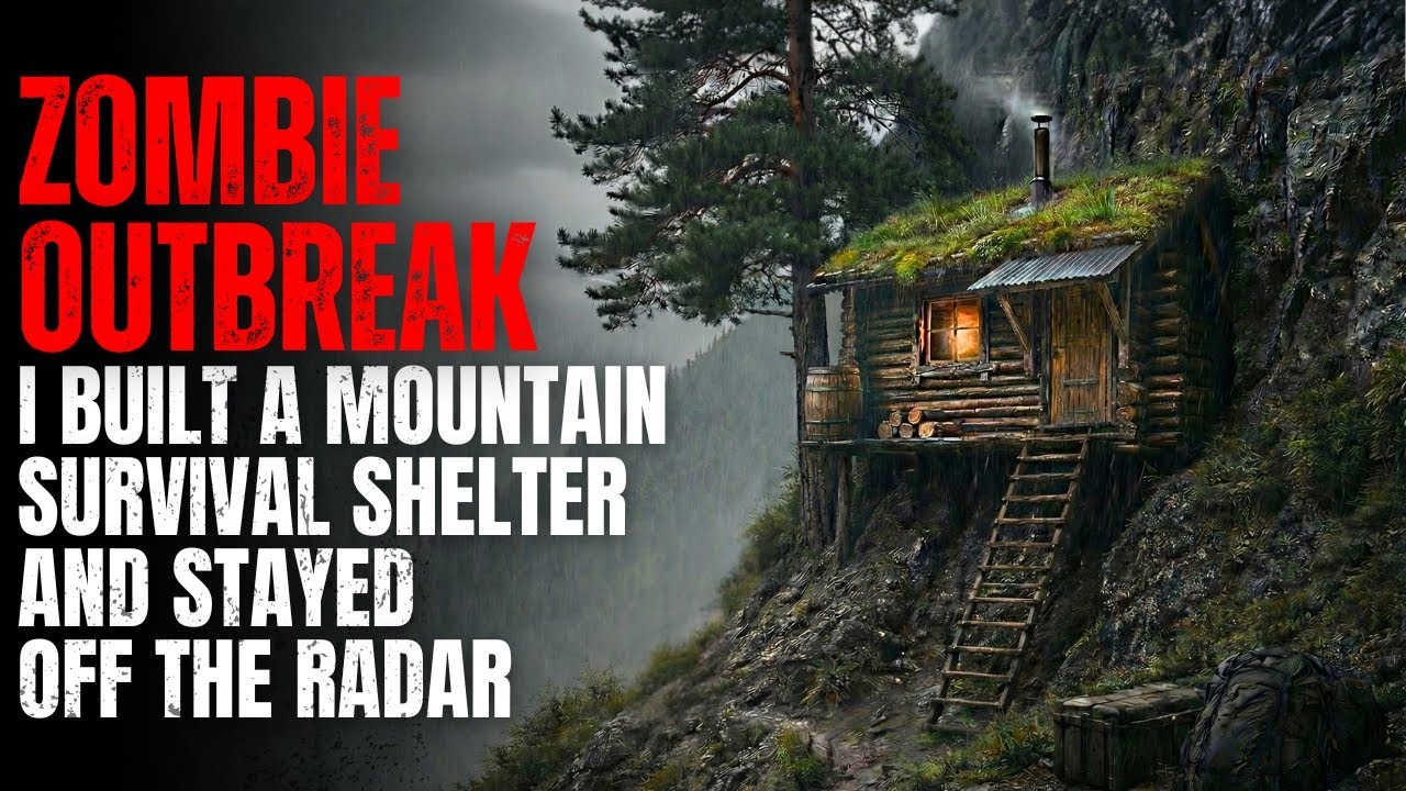 ZOMBIE OUTBREAK: I Built a Mountain Survival Shelter and Stayed Off the Radar | Creepypasta