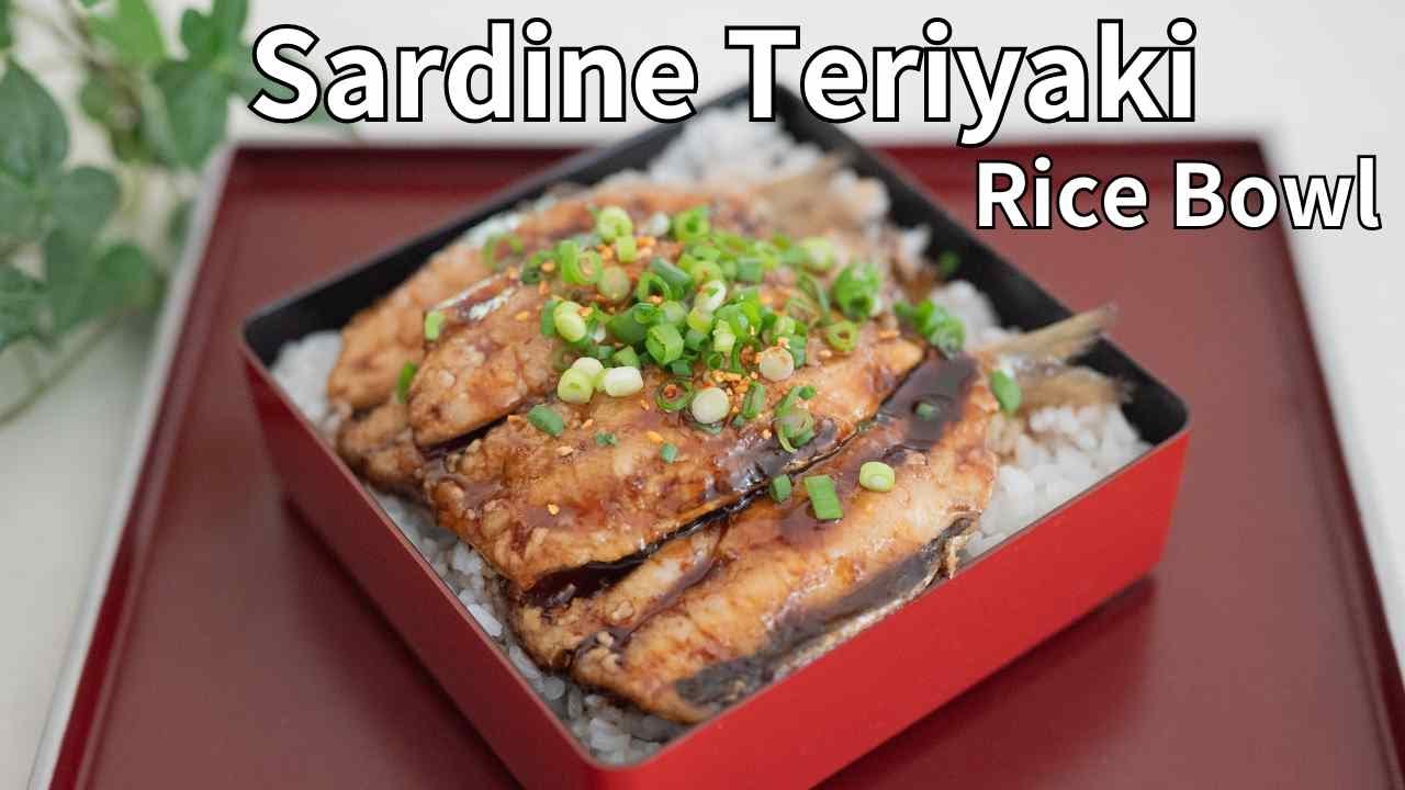 Sardine Teriyaki Rice Bowl Recipe: A Taste of Japan at Home | Budget-Friendly and Healthy