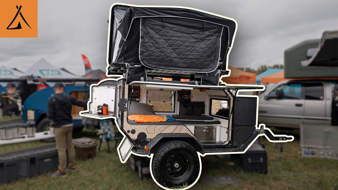 T.K. 4.7 Trailer By Overkill Campers and Rove Rentals At @Overland Expo  East 2021