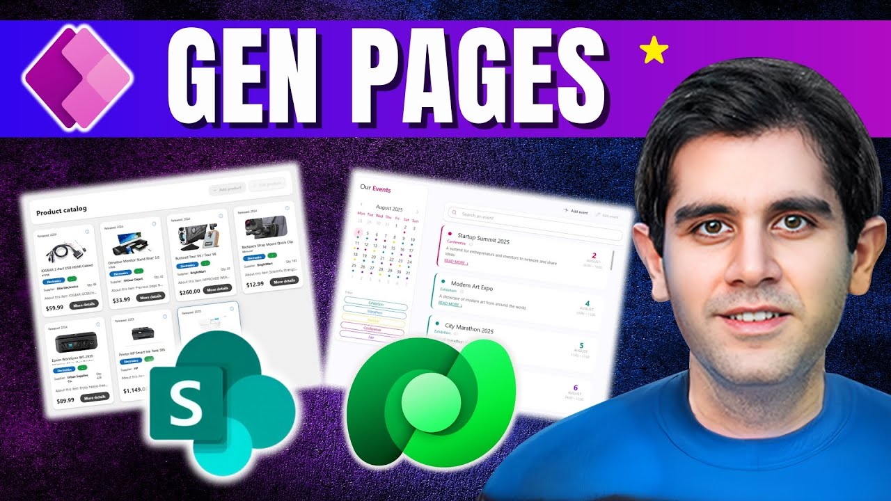 Build Generative Pages in Power Apps using Dataverse & SharePoint 🚀