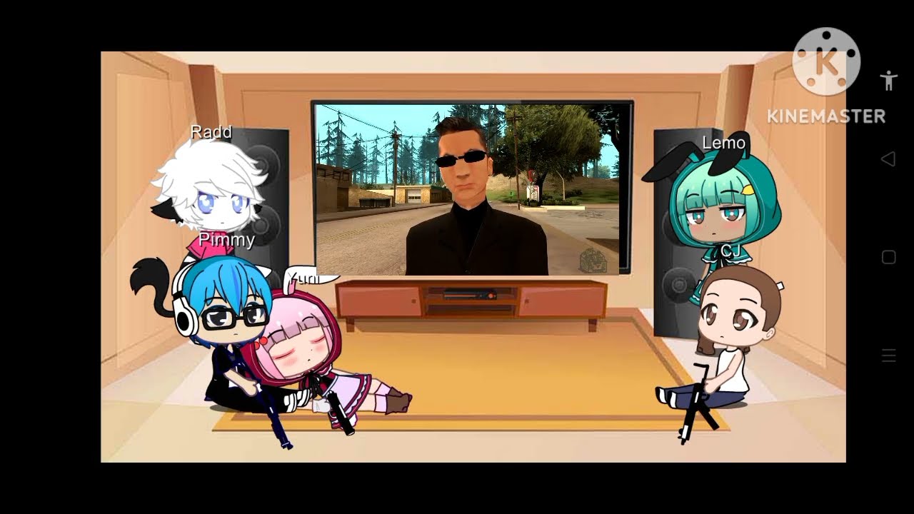 Gacha Club Special Reaction: React to GTA San Andreas YTP Vol 15 #gachaclub #gachalife #gtasa 