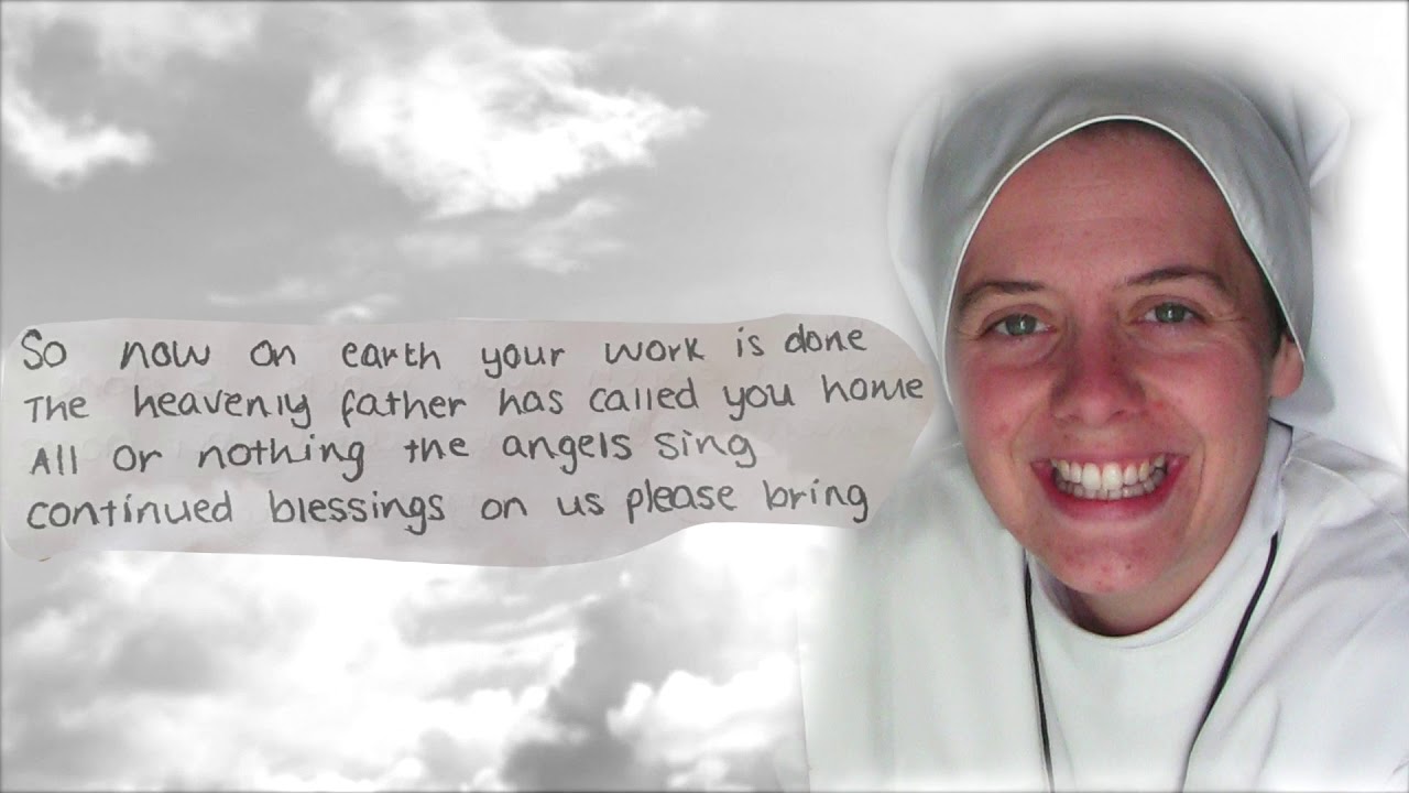 Sister Clare - All or nothing   Song by Gerry Loughran
