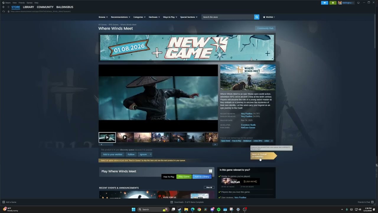 How To Use The Discovery Que in Steam