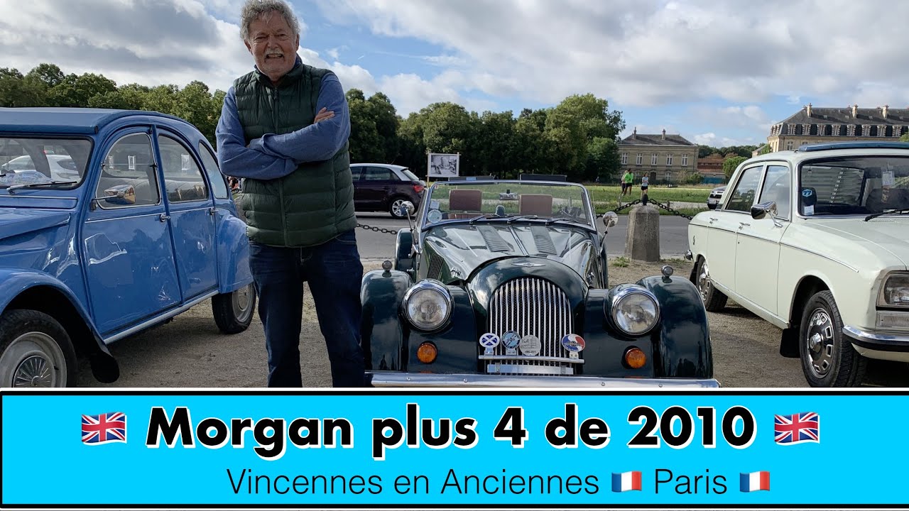 🇬🇧 Morgan plus 4 🇬🇧 Vincennes en Anciennes 🇫🇷 Paris 🇫🇷