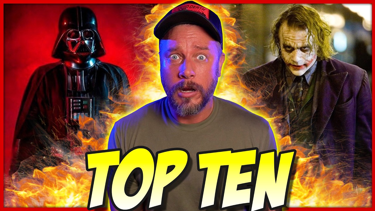 Top 10 BEST Movie Villains of All-Time!