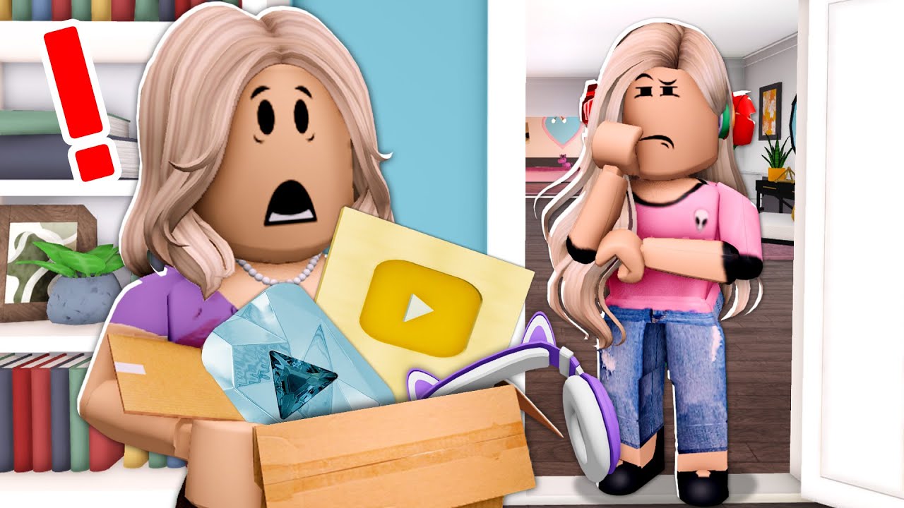 My Mom Was SECRETLY A YOUTUBER! (Roblox)