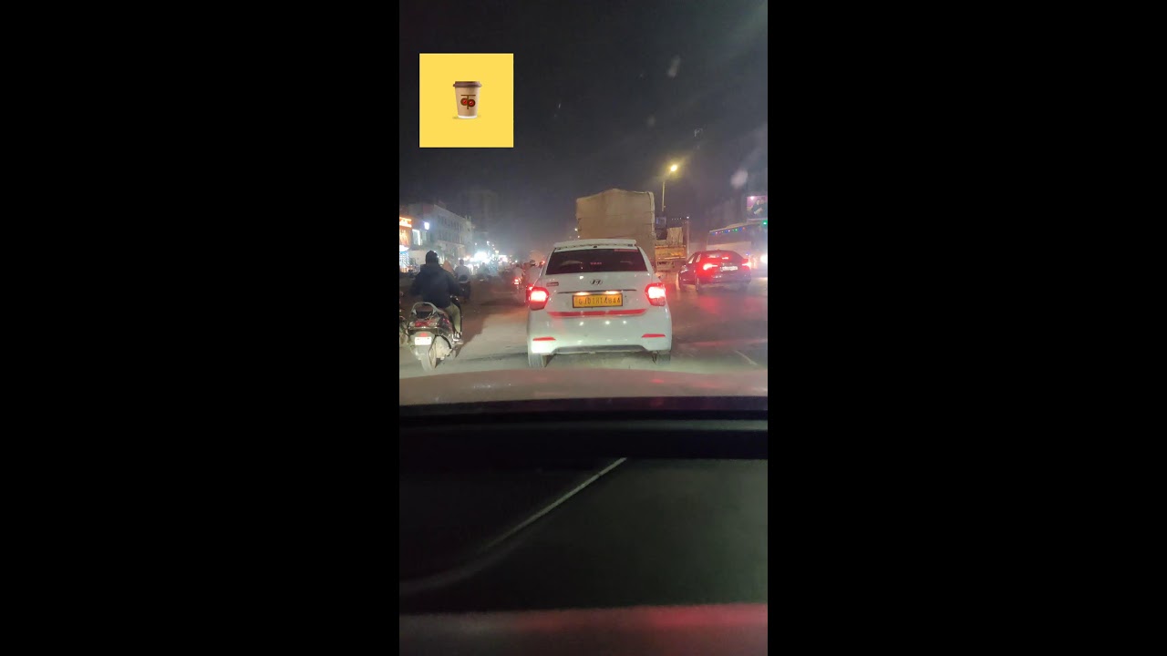 Day 81/90 Coffee, Cars, & Conversations ☕✨ | Night Drive