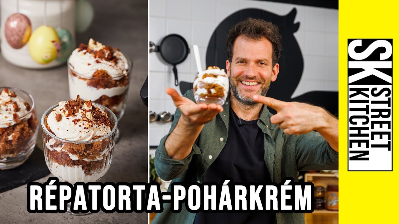 Zé-féle🌼HÚSVÉTI🐰 DESSZERT: répatorta-POHÁRKRÉM🥕🤩