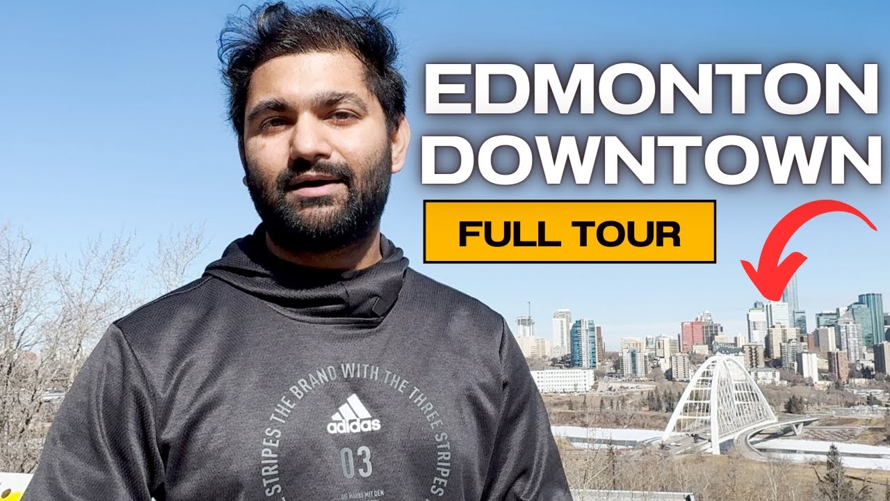 Edmonton move hon vale ethe da Downtown Jroor check kro | Edmonton Downtown Tour #downtown#edmonton