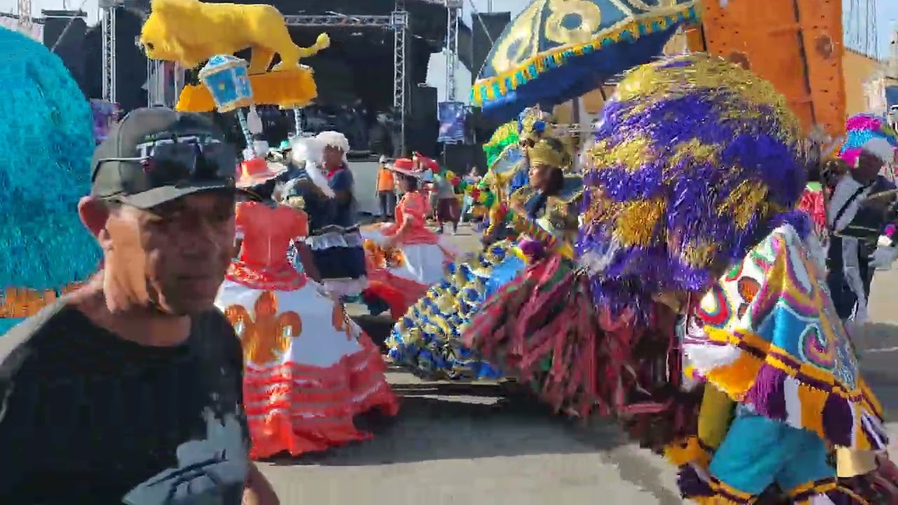 Apresentação do Maracatu Leão Misterioso 🦁 de Tracunhaém no carnaval de Tracunhaém dia 11/02/2024