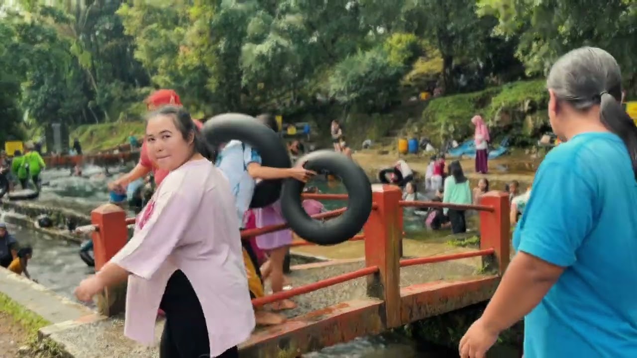 Suasana Liburan Tahun Baru 2026 di Telaga Situ Tirta Marta Purbalingga 