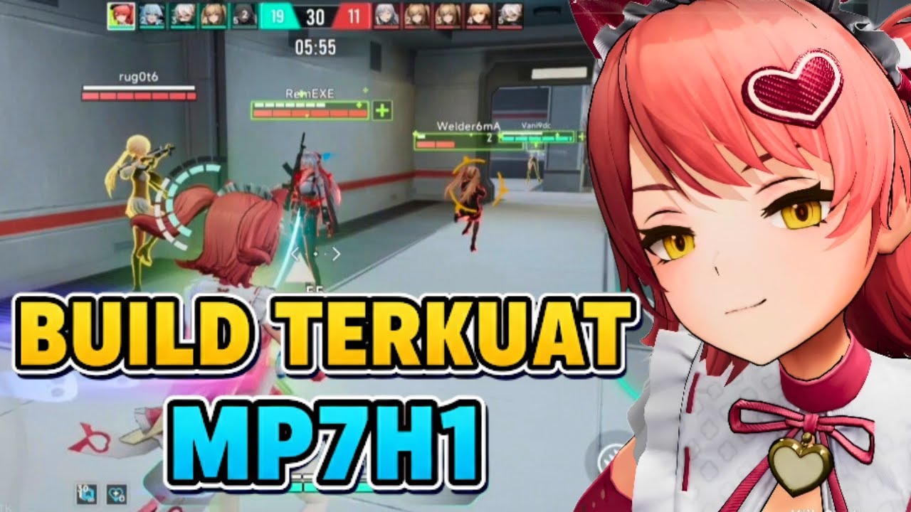 Build MP7H1 Paling OP di Girl Frontline Fire Control | Gameplay MP7H1