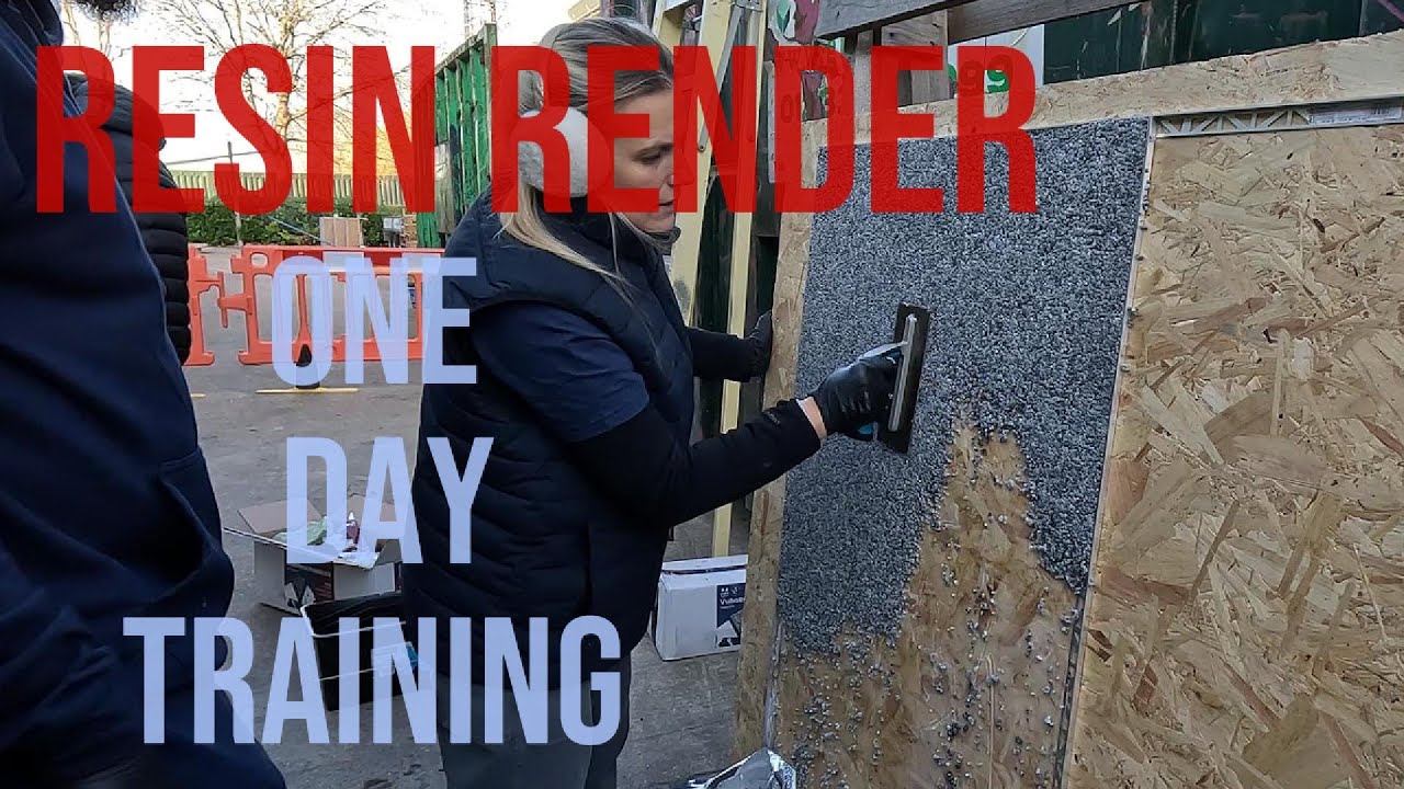 Resin render