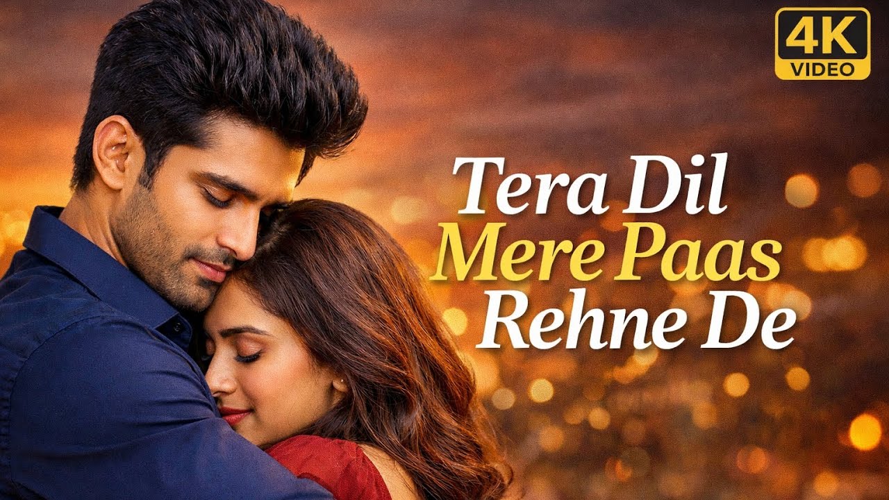 #Video Tera Dil Mere Paas Rehne De ❤️ | New Romantic Hindi Love Song 2026